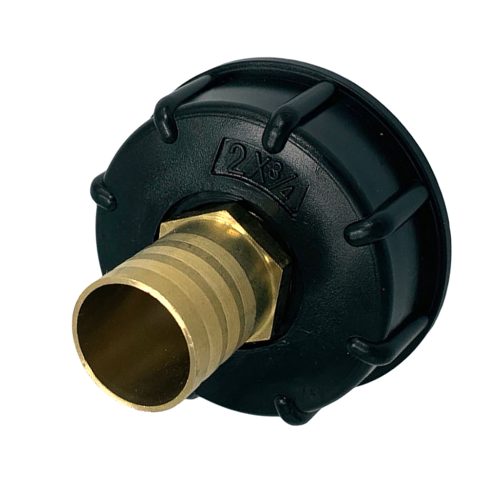 1pc IBC 1000L Water Tank Fittings Connector 1/2" 3/4" 1" Brass Hose Adapter 
