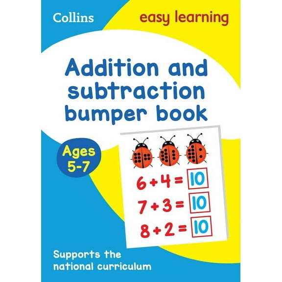 Collins Easy Learning KS1 – Addition and Subtraction Bumper Book Ages 5-7 (Paperback)