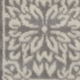thumbnail image 4 of Nourison Jubilant Geometric Floral Ivory/Grey 2'3" x 7'3" Area Rug, (7' Runner), 4 of 8