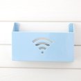 thumbnail image 2 of Router Storage Box Hollow Creative Wall Hanging WIFI Light Cat Plastic Storage Container Household Supplies, 2 of 9