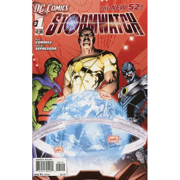 StormWatch (3rd Series) #1 (2nd) VF ; DC Comic Book