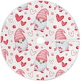 thumbnail image 1 of FMSHPON Cute Cartoon Valentine Gnome Xmas Christmas Tree Skirt Stand Mat for Holiday Party Decoration Indoor Outdoor 36 inches, 1 of 6