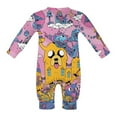 thumbnail image 6 of Adventure Time Jake The Dog Baby Long Sleeve Footless, Infant Playsuit Romper Jumpsuits for Boys Girls, 6 of 8
