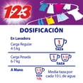 thumbnail image 2 of Detergente líquido 123 Suavizante y Jazmin 4.65Lt, 2 of 5