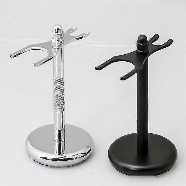 Men Razor Holder Alloy Shaving Brush Stand High Quality Men s Safety Manual Razor Rack (Not Including Shaving Razor & Brush)