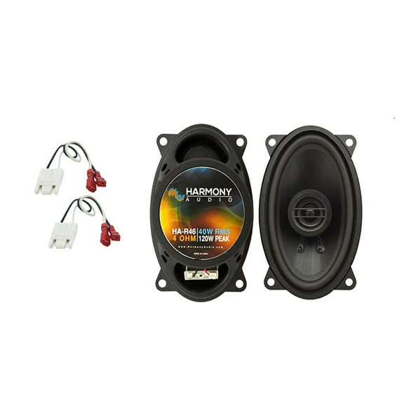 Fits Chevy Caprice 1991-1993 Front Door Replacement Harmony HA-R46 Speakers
