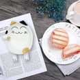 thumbnail image 3 of Spoon Rest, Ceramic Cute Red Coffee Cat Spoon Rest, Spoon Holder Rest For Stove Top, Cat Kitchen Accessories, Stove Holder Utensil Spoon Rest For Kitchen Counter, Kitchen Decor, 3 of 5
