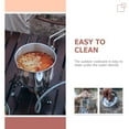 thumbnail image 2 of unbranded  Portable Pot Coffee for Camping Kettles Bucket Travel Silver, 2 of 8