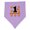 Lavender and Pink, variant on Inktastic 1st Birthday Basketball Baby Bandana Bib