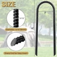 thumbnail image 2 of Trampoline Stakes High Wind - Heavy Duty 12 Inch U Shaped Ground Anchors - Galvanized Steel Rebar Stakes for Outdoor Camping Tent Fence Garden Decorations, 2 of 7
