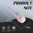 thumbnail image 4 of HIBIBUD 2-Pack Kids Flashlight Projector, Purple Toddler Lantern for Bedtime and Early Learning, 4 of 7