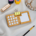 thumbnail image 5 of 2Pcs Portable Sketchbook Palette 15 Grids Wooden Mini Travel Paint Palette Magnetic Pa y20109, 5 of 8