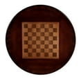 thumbnail image 3 of Beaumont Lane Traditional 34"D Round Wood Game Table in Cherry Brown, 3 of 7