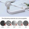 thumbnail image 2 of ziyahi Tissue Holder Suction Cup Bathroom Roll Paper Rack Toilet Kitchen Wall Mount Paper Towel Shelf, 2 of 4