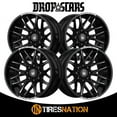 thumbnail image 3 of 20x10 Dropstars 654BM Deep Concave Gloss Black Wheel 6x135/6x5.5 -25, 3 of 5