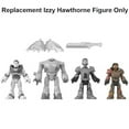 thumbnail image 4 of Replacement Part for Imaginext Playset Inspired by Lightyear Jr. ZAP Patrol - HGT27 ~ Replacement Poseable Articulated Izzy Hawthorne Figure, 4 of 5
