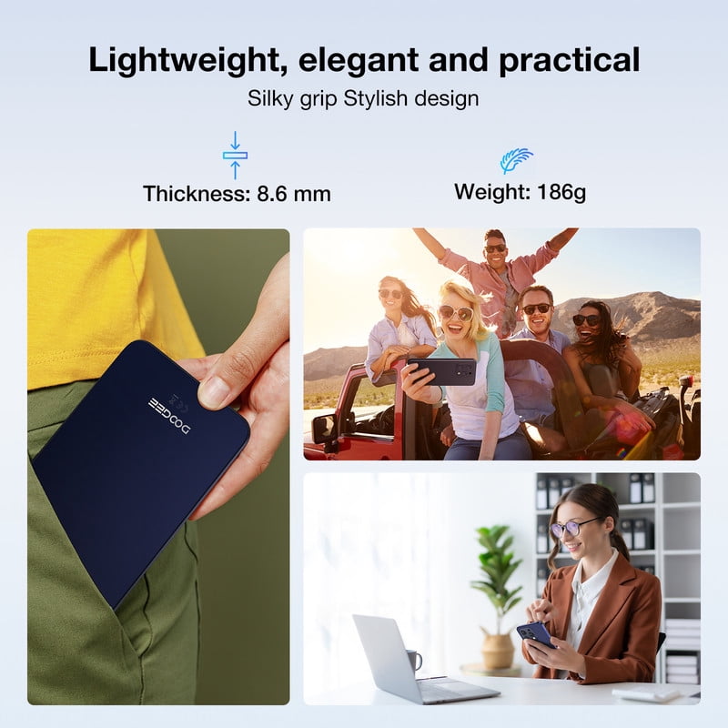 DOOGEE N55 Pro Android Phone,Unlocked Phone with 16GB RAM 256GB ROM,6.56" HD+ 90Hz IPS Screen, Octa Core,5150mAh Dual SIM Android 14 Smartphone,Face Unlock,Dark Blue