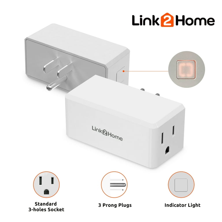 BN-LINK Wireless Remote Control Electrical Outlet Switch for Lights, Fans,  Christmas Lights, Small Appliance, Long Range, 3 Remote Sockets +1 Remote  Control 