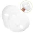 thumbnail image 2 of 1 Set Plain Paper Mask Blank Mask Full Face Mask Cosplay Paintable Face Mask Diy Mask Blank Face Mask Painting Mask Decoration, 2 of 9