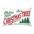 thumbnail image 6 of Christmas Cartoon Printed Waist Pillow 2022 Holiday Decoration Pillowcase Home Living Room Cushion Cover, 6 of 8