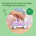thumbnail image 5 of Melissa & Doug Cheery Lane Vehicle and Girl Figure, Wooden Toy Convertible Car Playset - For Ages 2+ - FSC Certified, 5 of 10