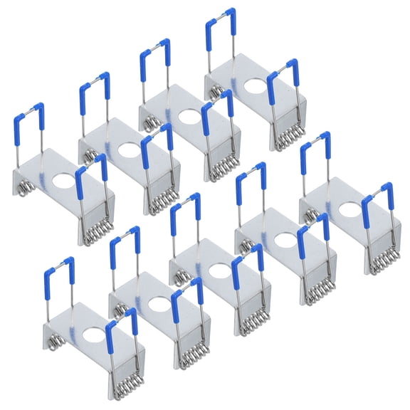 10pcs LED Recessed Spring Clip for Downlight Panel Lamp Lighting Accessories for Ceiling Lamp