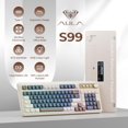 thumbnail image 2 of Teclado Gaming AULA S99 Inalámbrico Tri-Mode Bluetooth Verde, 2 of 7