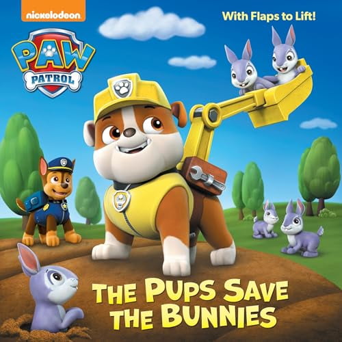 Pre-Owned The Pups Save the Bunnies (Paw Patrol) (Paperback) 110193168X 9781101931684