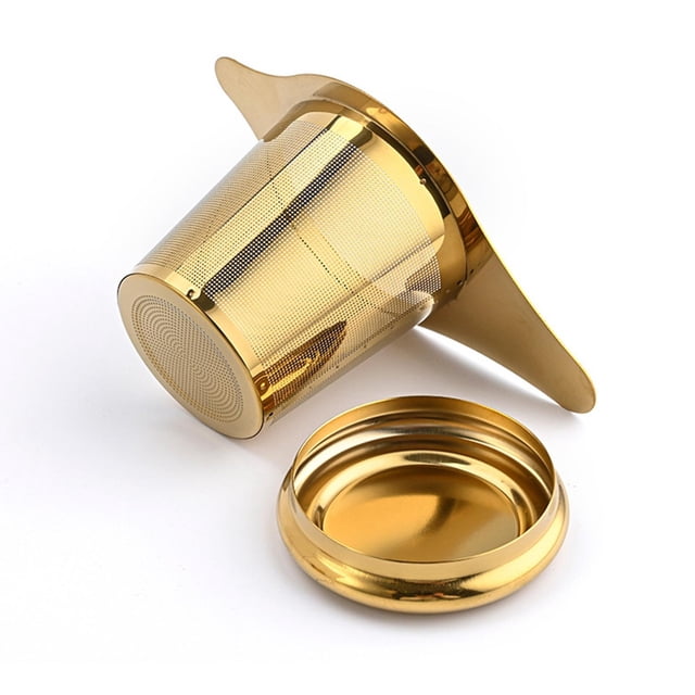 Colador de té de acero inoxidable, Infusor de té de malla multiusos, filtro de té, reutilizable para oficina, Hotel, hogar, sala de estar,