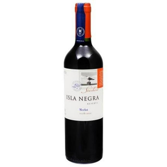 Caja de 6 Vino Tinto Isla Negra Merlot 750 ml Isla Negra Merlot