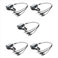 thumbnail image 1 of 5X Pedal de Efectos de 9 V, Adaptador de CA CC, Enchufe de EE. UU. con Cable Dividido de Cadena de 5 VíAs, 1 of 5