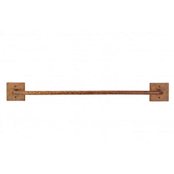 Premier Copper Products 18-inch Hand-hammered Copper Towel Bar