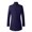 Navy, variant on Men's Trench Coat Wool Blend Slim Fit Top Coat Stand Collar Single Business Overcoat Grey XL