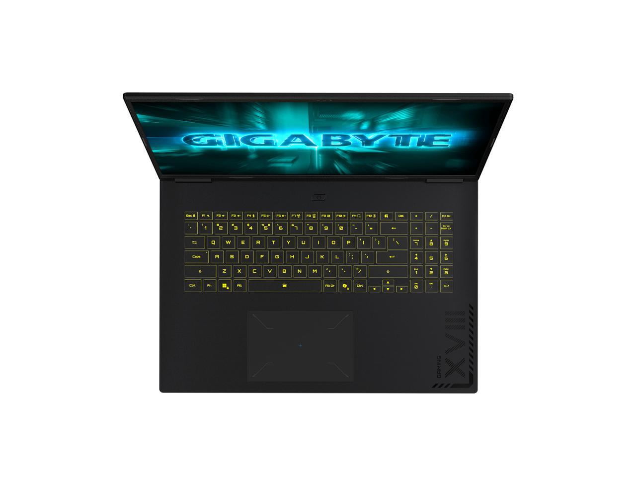 GIGABYTE Gaming A18 18" Laptop, AMD Ryzen 7 260, 32GB RAM, 1TB SSD, GeForce RTX 5060, 165Hz IPS, Black Steel, 3VHK3USC64SH