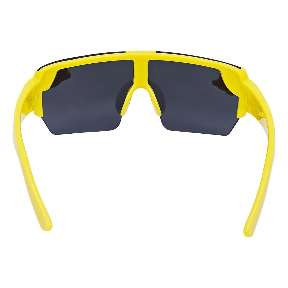 Pokemon Pikachu Yellow Large Lens Character Mold Sports Wrap Sunglasses