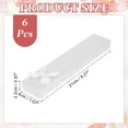 thumbnail image 2 of Uxcell 8.3x1.6x0.9 Inch Jewelry Gift Box, 6 Pcs Cardboard Pure Long Necklace Box, White, 2 of 7