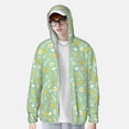 thumbnail image 2 of Balery Easter with eggs and flowers Sudadera ligera de manga larga con capucha y protección solar UPF 50+ para hombre y mujer, ideal para pesca y running-Medium, 2 of 7