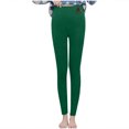 thumbnail image 3 of LSLJS Christmas Fleece Lined Leggings Women Winter High Elastic Waist Workout Pants Casual Comfy Christmas Tree Graphic Athletic Thermal Leggings, S-2XL, 3 of 3