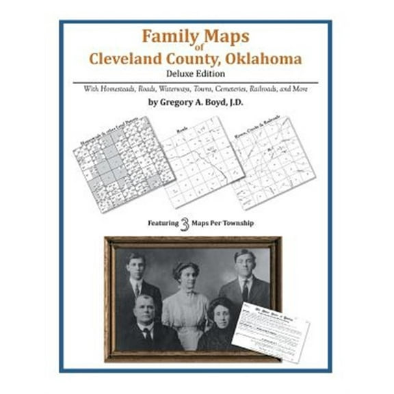 Family Maps of Cleveland County, Oklahoma (Paperback)