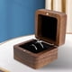 thumbnail image 4 of Caja De Anillo De Madera Maciza De 2 Piezas Para Anillos De Compromiso De Aretes De Boda, 4 of 9