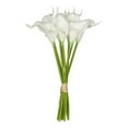 thumbnail image 2 of 13" Calla Lily 9-Piece Bunch - White, Green, 2 of 3