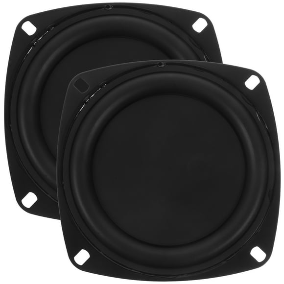 2 uds altavoz de 4 pulgadas membrana vibratoria woofer pasivo diafragma vibratorio