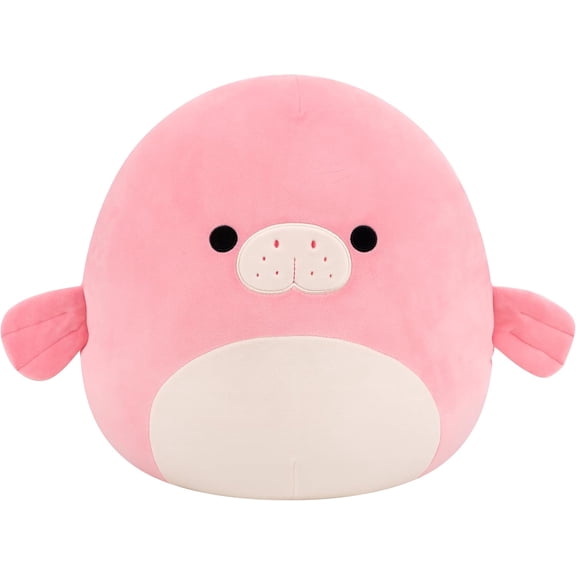 Squishmallows Original 14in Morlai The Coral Manatee – Official Jazwares Plush (Large)