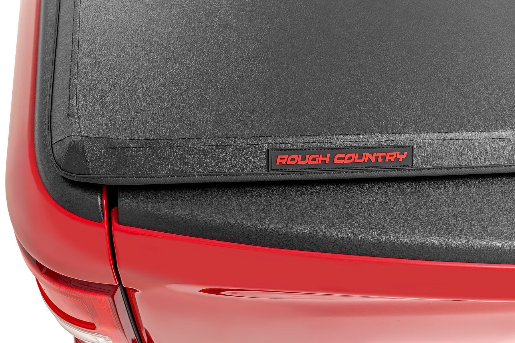 Rough Country Soft Tri-Fold Bed Cover for 19-26 Ram 1500 | 6'4 Bed - 41309650A