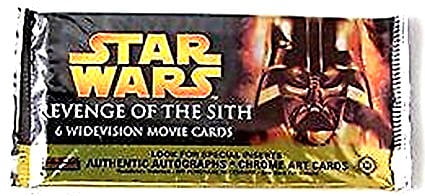 Star Wars Revenge Of The Sith WV Retail Chrome Art Chase Card R9 