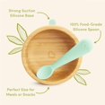 thumbnail image 2 of Munchkin Bambou Bowl & Spoon Set, 2 of 5