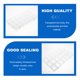 thumbnail image 2 of Estuche de transporte para abalorios, organizador para hacer joyas, apilable, 3 piezas, caja de almacenamiento de polipropileno transparente, contenedor desmontable para uñas, 2 of 6