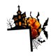 thumbnail image 4 of Adhesivo de pared de Halloween, vinilo decorativo de PVC removible e impermeable Estilo C, 4 of 9
