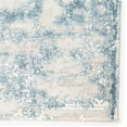 thumbnail image 4 of Clara Floral Rectangular Area Rug in Silver and Blue (3 ft. L x 2 ft. W), 4 of 5