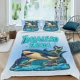thumbnail image 2 of Bedding Set For Tralalero Tralala Tung Tung Sahur Comforter Cover Set Cute Duvet Cover Sets Super Soft Teens Bedding Set Kids Bedroom Gifts,1 Duvet Cover with 2 Pillowcases Twin 3 Piece, 2 of 6